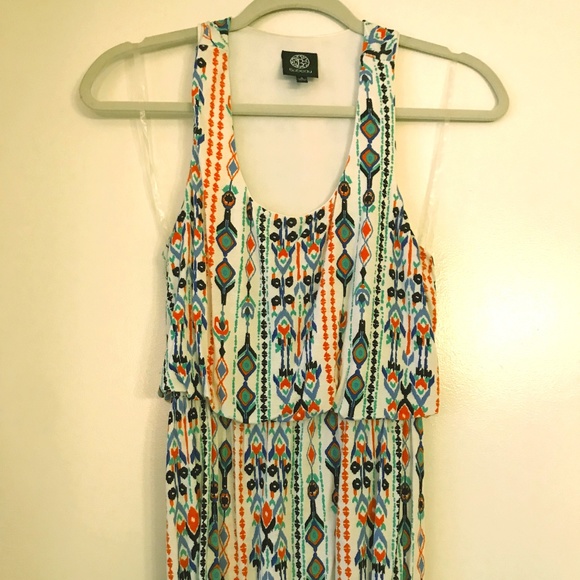 Bobeau Dresses & Skirts - Bobeau Sleeveless Maxi Print Dress